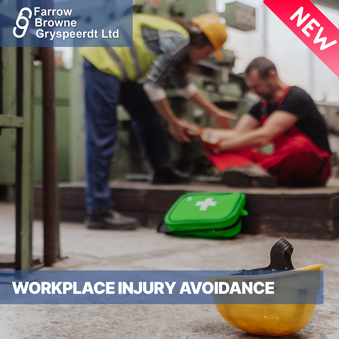 Workplace Injury Avoidance